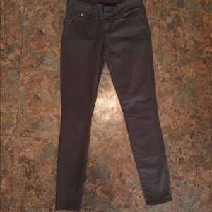 Army green Skinny Leg Jeans